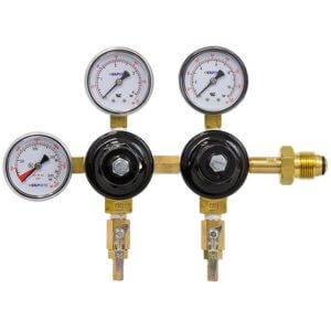All Safe Global Dual Body Triple Gauge Nitrogen Regulator