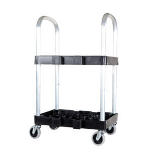 All Safe Global Rack and Roll Medical Oxygen Cylinder Cart