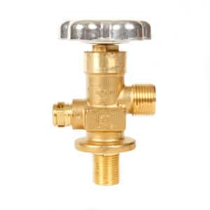All Safe Global Sherwood CGA540 Oxygen Valve .750 Inch UNF