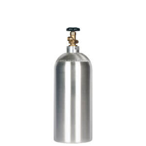 All Safe Global New 10 lb CO2 Cylinder Aluminum