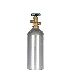 All Safe Global 2.5 lb CO2 Cylinder Aluminum