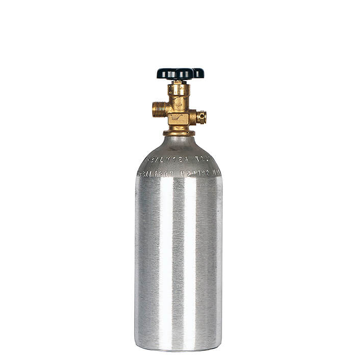 All Safe Global 2.5 lb CO2 Cylinder Aluminum