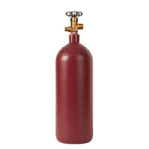 All Safe Global 20 Lb Industrial Steel CO2 Cylinder